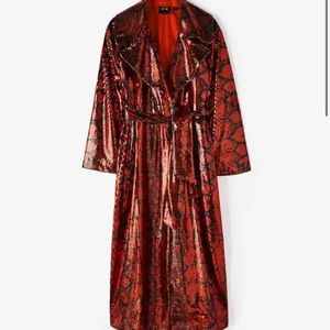 NWT Ivy Park Red Sequin Jacket